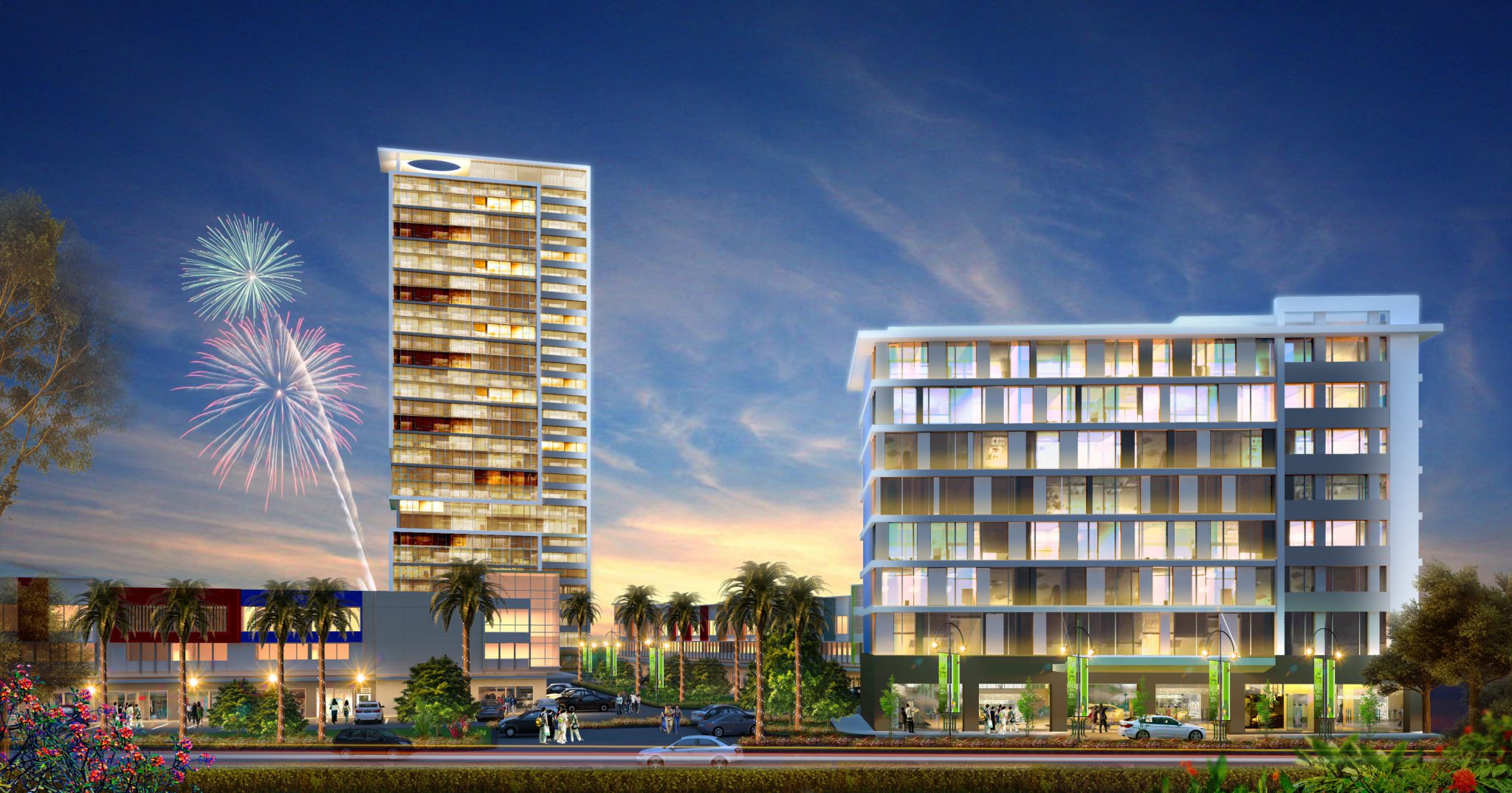 Gedung 3 Bisnis Center Karawang